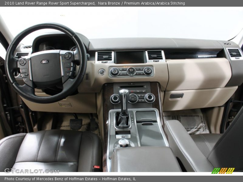 Dashboard of 2010 Range Rover Sport Supercharged