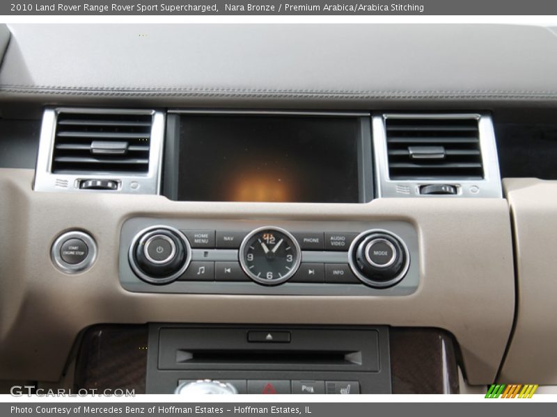 Controls of 2010 Range Rover Sport Supercharged