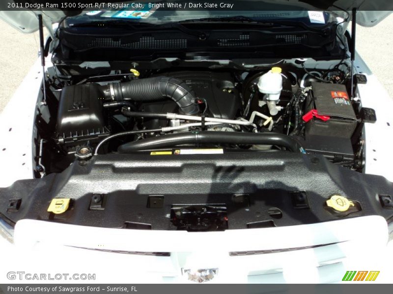 Bright White / Dark Slate Gray 2011 Dodge Ram 1500 Sport R/T Regular Cab