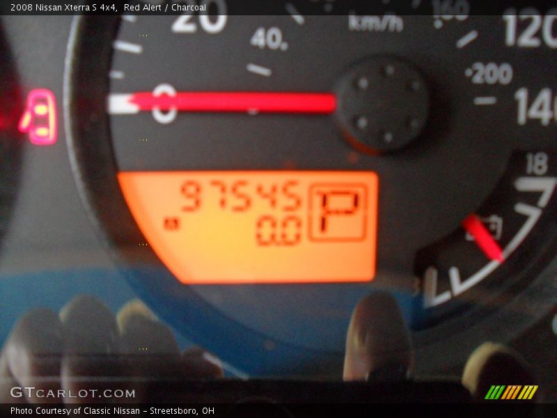 Red Alert / Charcoal 2008 Nissan Xterra S 4x4