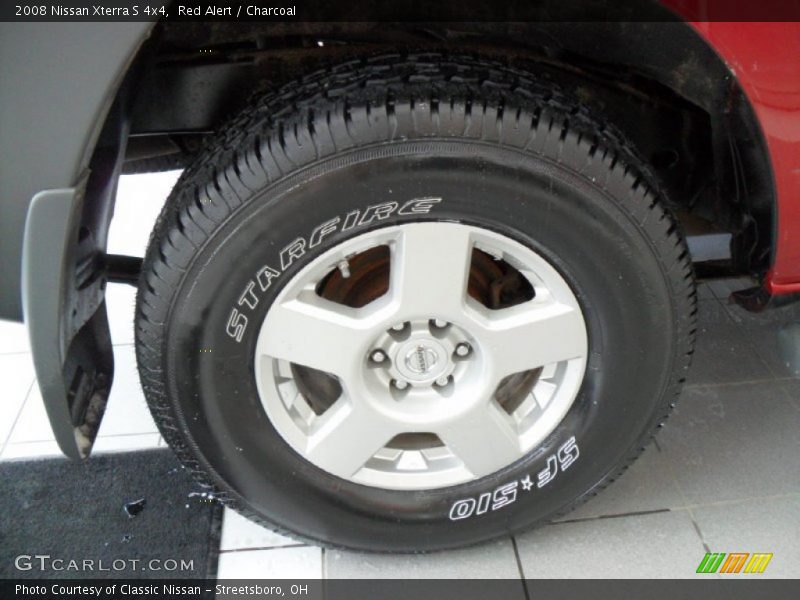 Red Alert / Charcoal 2008 Nissan Xterra S 4x4