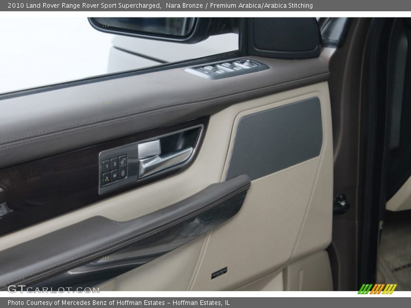 Nara Bronze / Premium Arabica/Arabica Stitching 2010 Land Rover Range Rover Sport Supercharged