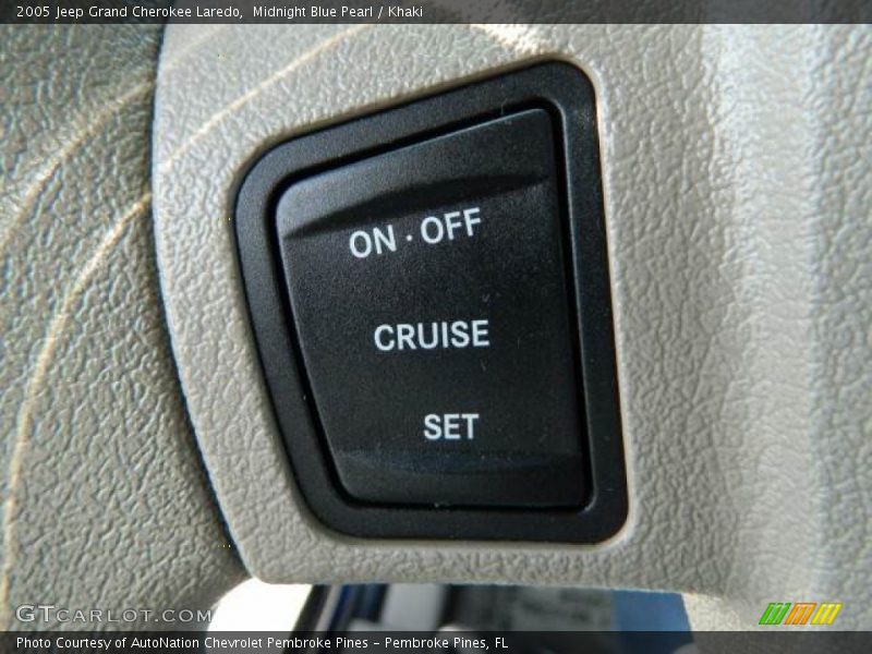 Controls of 2005 Grand Cherokee Laredo