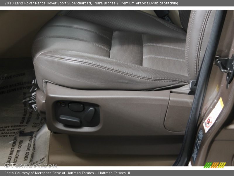 Nara Bronze / Premium Arabica/Arabica Stitching 2010 Land Rover Range Rover Sport Supercharged