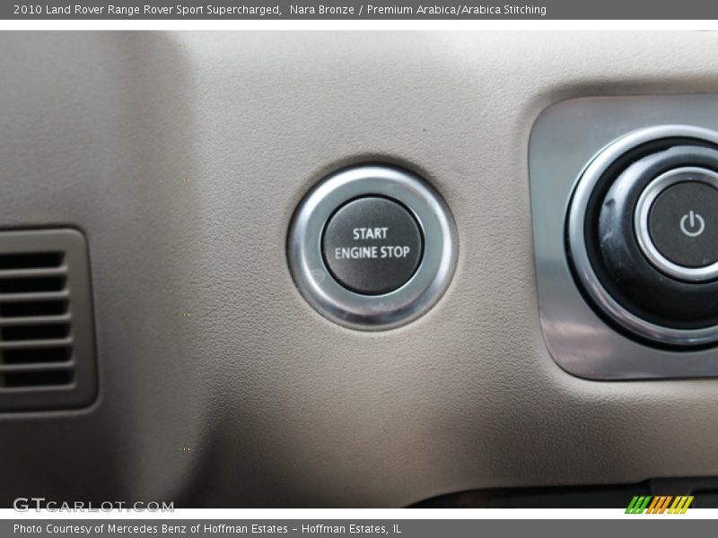 Controls of 2010 Range Rover Sport Supercharged