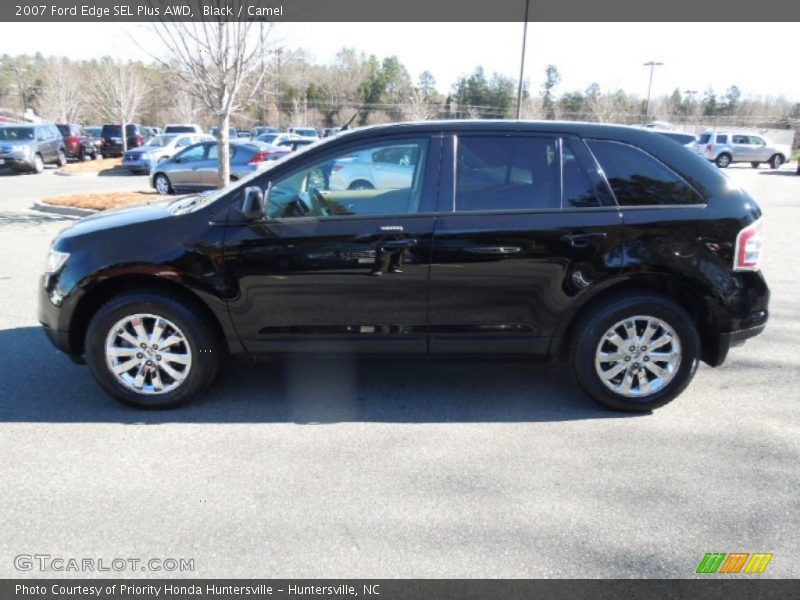 Black / Camel 2007 Ford Edge SEL Plus AWD