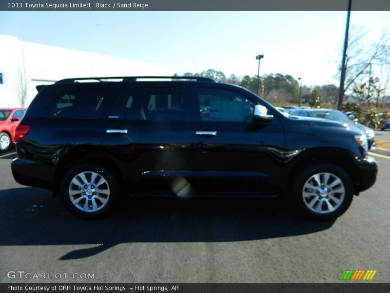 Black / Sand Beige 2013 Toyota Sequoia Limited