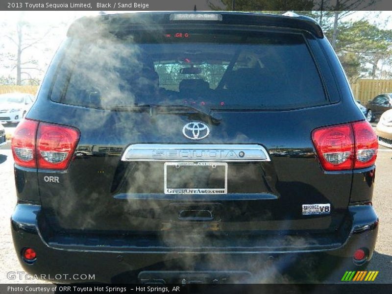 Black / Sand Beige 2013 Toyota Sequoia Limited