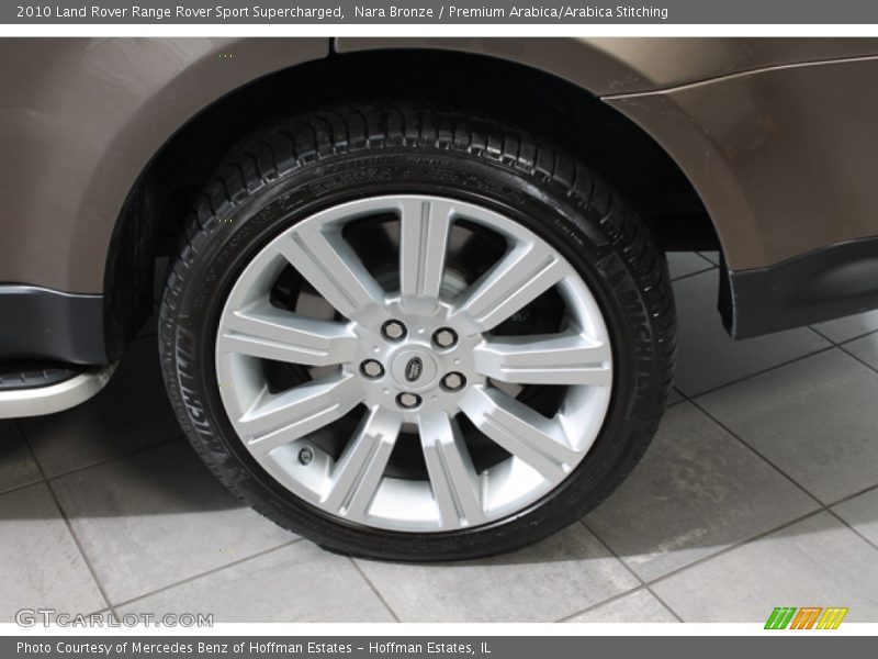 Nara Bronze / Premium Arabica/Arabica Stitching 2010 Land Rover Range Rover Sport Supercharged