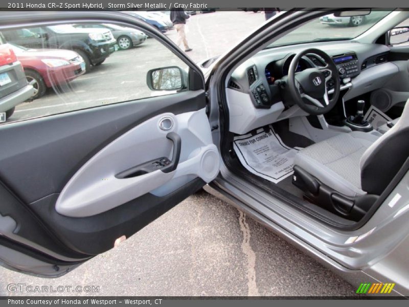  2011 CR-Z Sport Hybrid Gray Fabric Interior