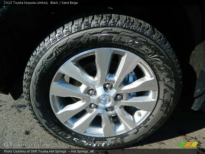 Black / Sand Beige 2013 Toyota Sequoia Limited