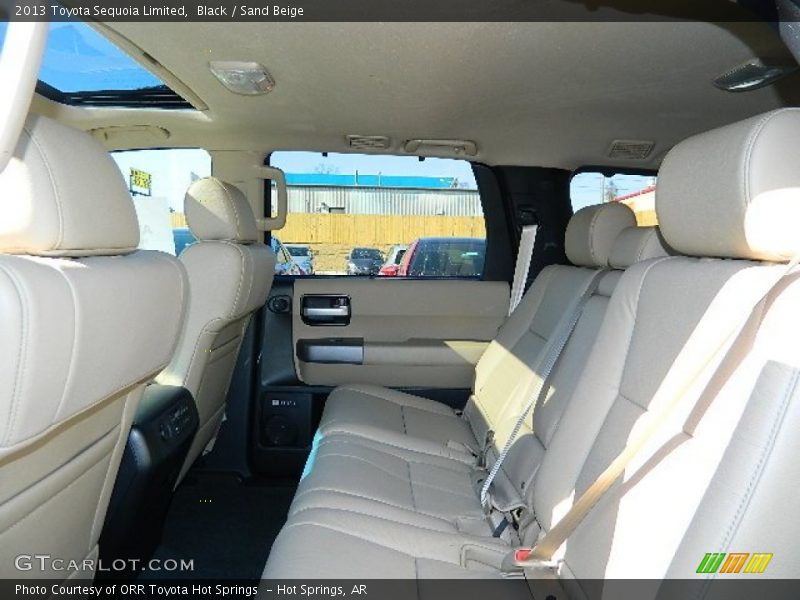 Black / Sand Beige 2013 Toyota Sequoia Limited