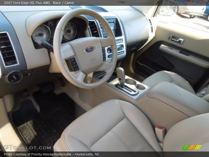 Black / Camel 2007 Ford Edge SEL Plus AWD