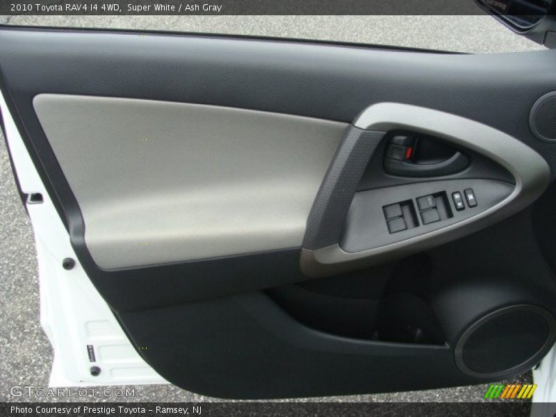 Super White / Ash Gray 2010 Toyota RAV4 I4 4WD