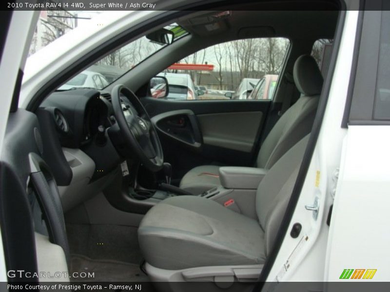 Super White / Ash Gray 2010 Toyota RAV4 I4 4WD