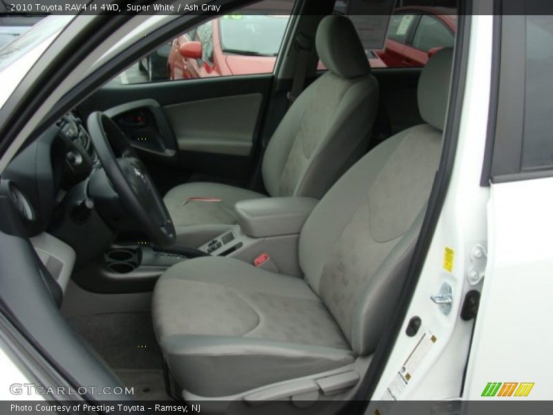 Super White / Ash Gray 2010 Toyota RAV4 I4 4WD