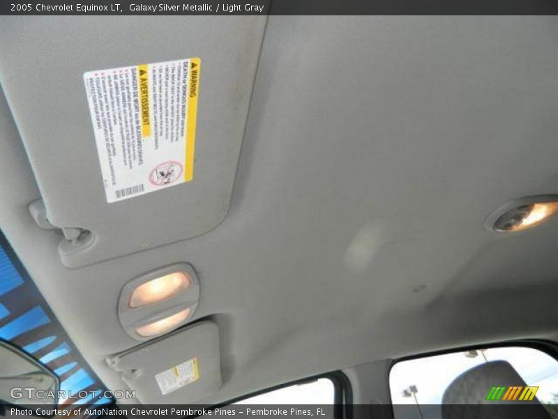 Galaxy Silver Metallic / Light Gray 2005 Chevrolet Equinox LT