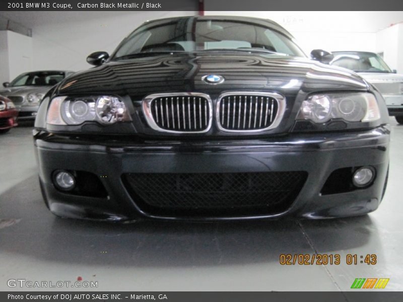 Carbon Black Metallic / Black 2001 BMW M3 Coupe