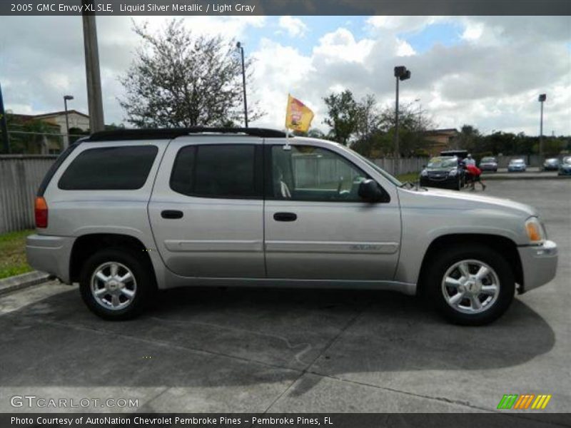 Liquid Silver Metallic / Light Gray 2005 GMC Envoy XL SLE