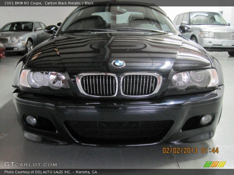 Carbon Black Metallic / Black 2001 BMW M3 Coupe