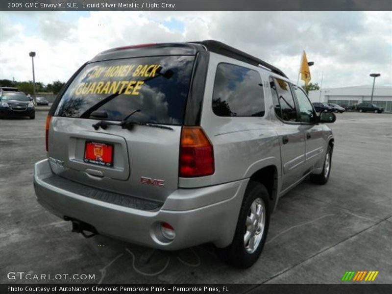 Liquid Silver Metallic / Light Gray 2005 GMC Envoy XL SLE