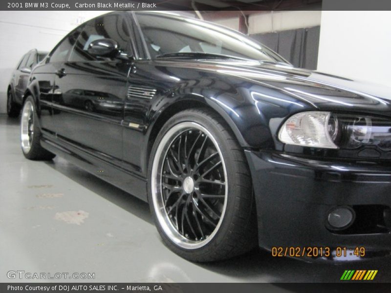 Carbon Black Metallic / Black 2001 BMW M3 Coupe