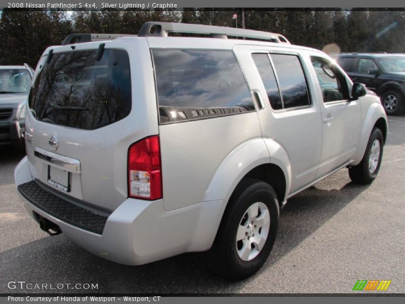 Silver Lightning / Graphite 2008 Nissan Pathfinder S 4x4