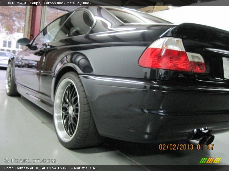 Carbon Black Metallic / Black 2001 BMW M3 Coupe