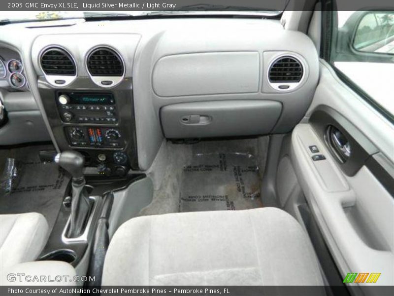 Liquid Silver Metallic / Light Gray 2005 GMC Envoy XL SLE