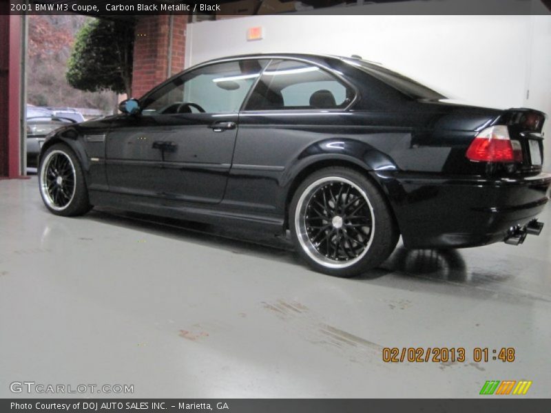 Carbon Black Metallic / Black 2001 BMW M3 Coupe
