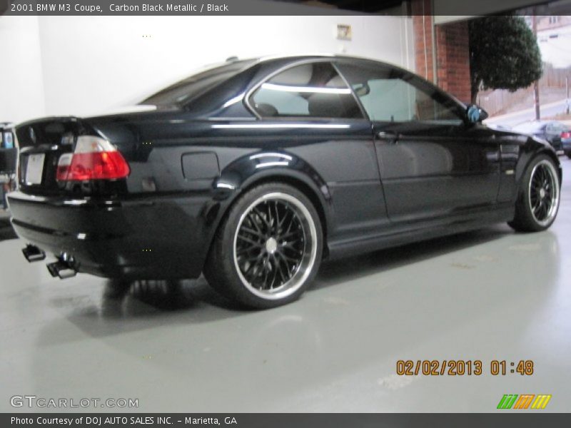Carbon Black Metallic / Black 2001 BMW M3 Coupe