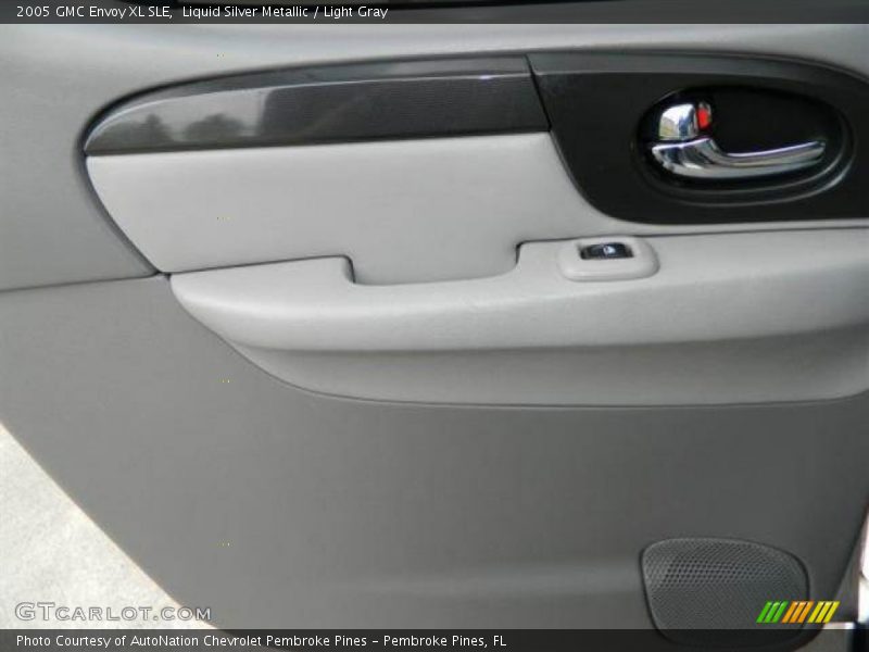 Liquid Silver Metallic / Light Gray 2005 GMC Envoy XL SLE
