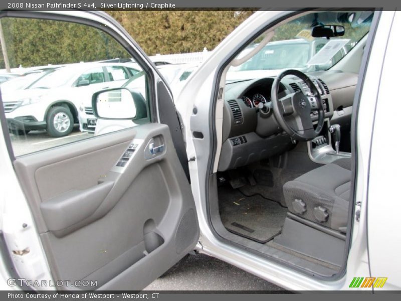 Silver Lightning / Graphite 2008 Nissan Pathfinder S 4x4