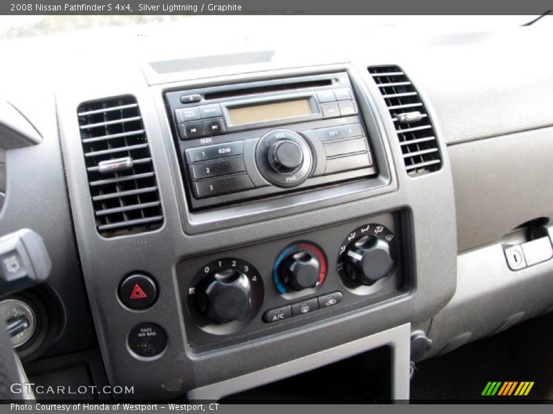 Silver Lightning / Graphite 2008 Nissan Pathfinder S 4x4