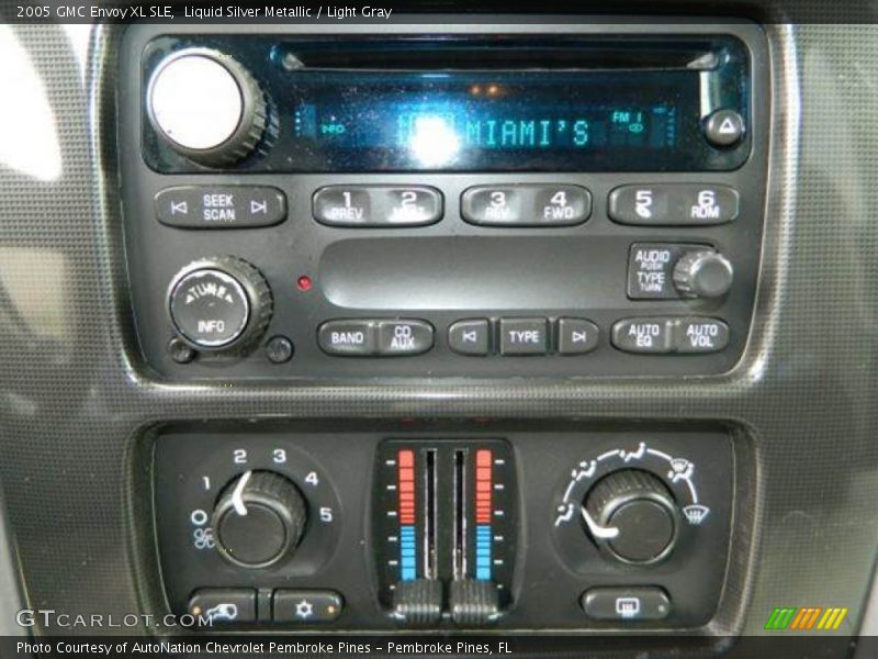 Liquid Silver Metallic / Light Gray 2005 GMC Envoy XL SLE