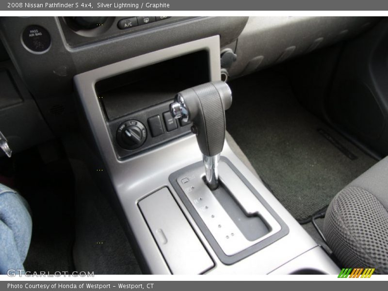 Silver Lightning / Graphite 2008 Nissan Pathfinder S 4x4