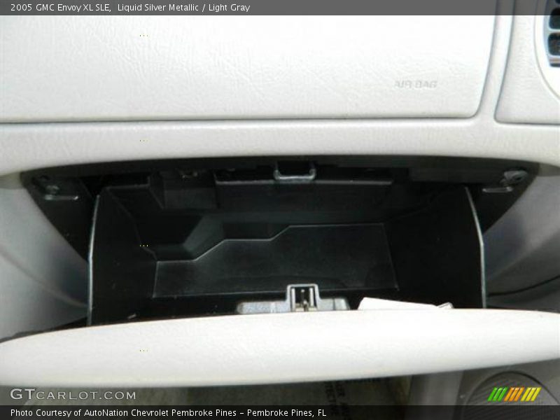 Liquid Silver Metallic / Light Gray 2005 GMC Envoy XL SLE