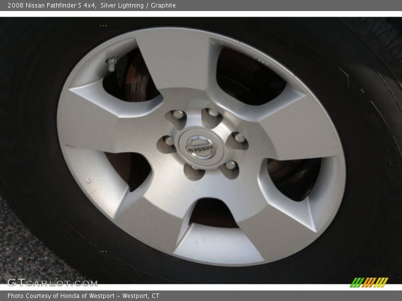 Silver Lightning / Graphite 2008 Nissan Pathfinder S 4x4