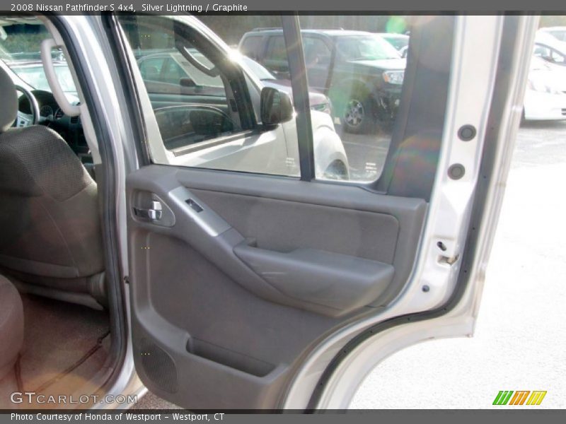 Silver Lightning / Graphite 2008 Nissan Pathfinder S 4x4