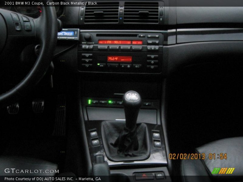 Carbon Black Metallic / Black 2001 BMW M3 Coupe
