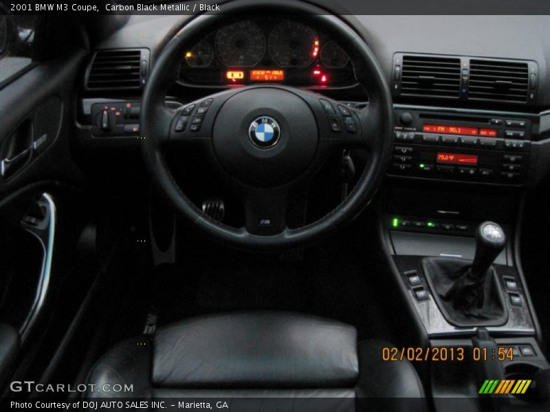 Carbon Black Metallic / Black 2001 BMW M3 Coupe