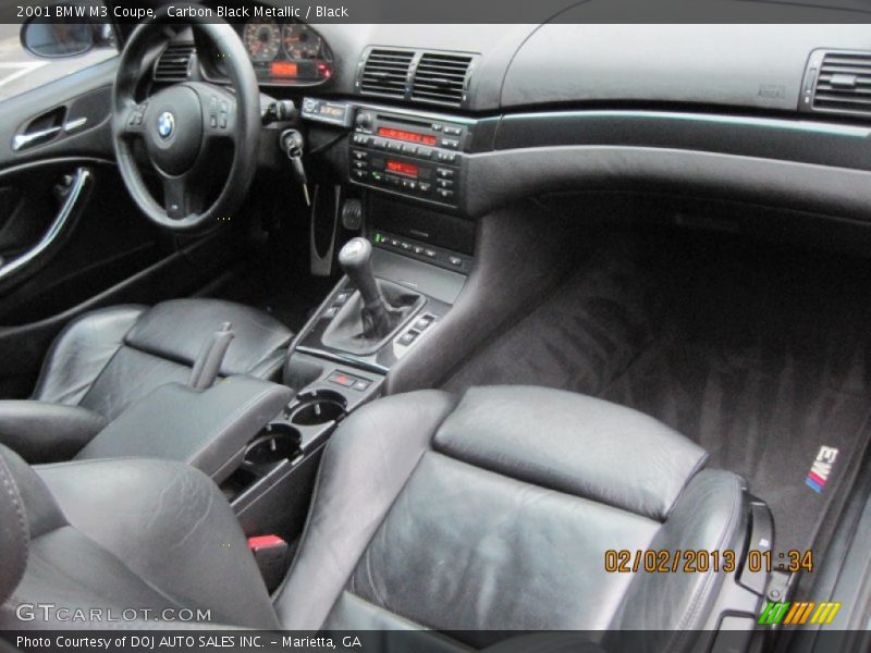 Carbon Black Metallic / Black 2001 BMW M3 Coupe