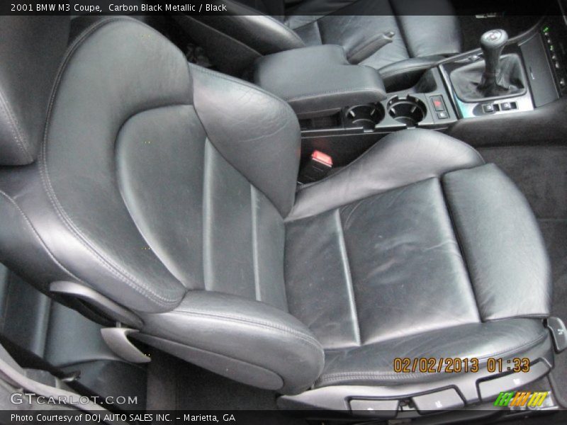 Carbon Black Metallic / Black 2001 BMW M3 Coupe