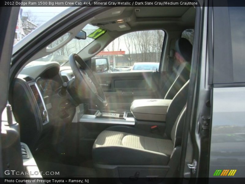 Mineral Gray Metallic / Dark Slate Gray/Medium Graystone 2012 Dodge Ram 1500 Big Horn Crew Cab 4x4