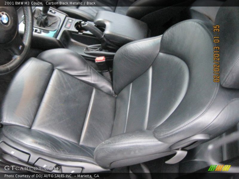 Carbon Black Metallic / Black 2001 BMW M3 Coupe