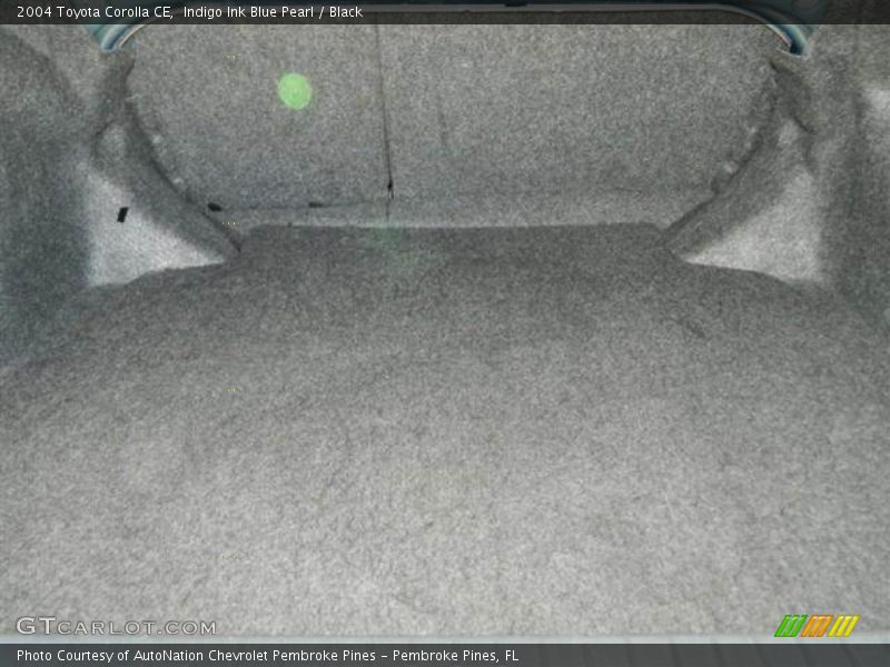 Indigo Ink Blue Pearl / Black 2004 Toyota Corolla CE