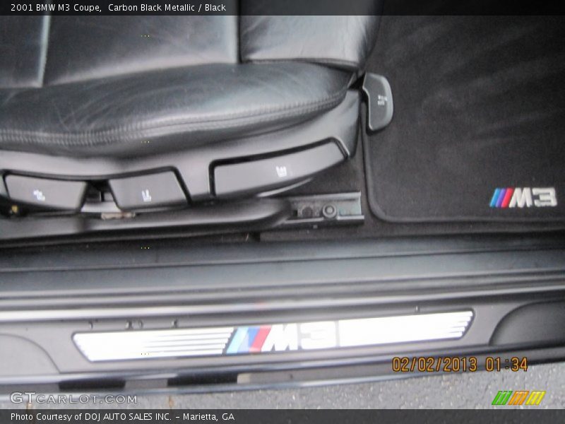 Carbon Black Metallic / Black 2001 BMW M3 Coupe