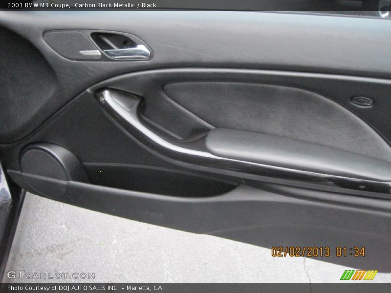 Carbon Black Metallic / Black 2001 BMW M3 Coupe