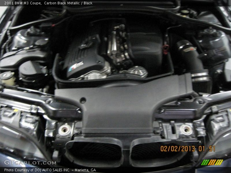 Carbon Black Metallic / Black 2001 BMW M3 Coupe