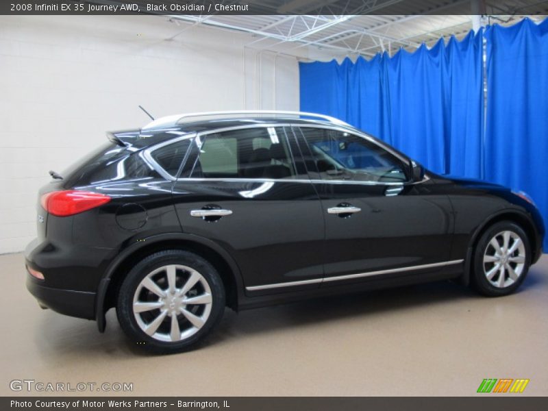 Black Obsidian / Chestnut 2008 Infiniti EX 35 Journey AWD